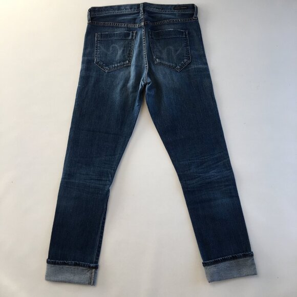 Citizen of Humanity Mandy High Rise Retro Slim Selvedge Jeans 27 - Picture 4 of 11